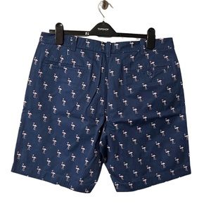 J.Crew Factory Blue Flamingo 32W Shorts